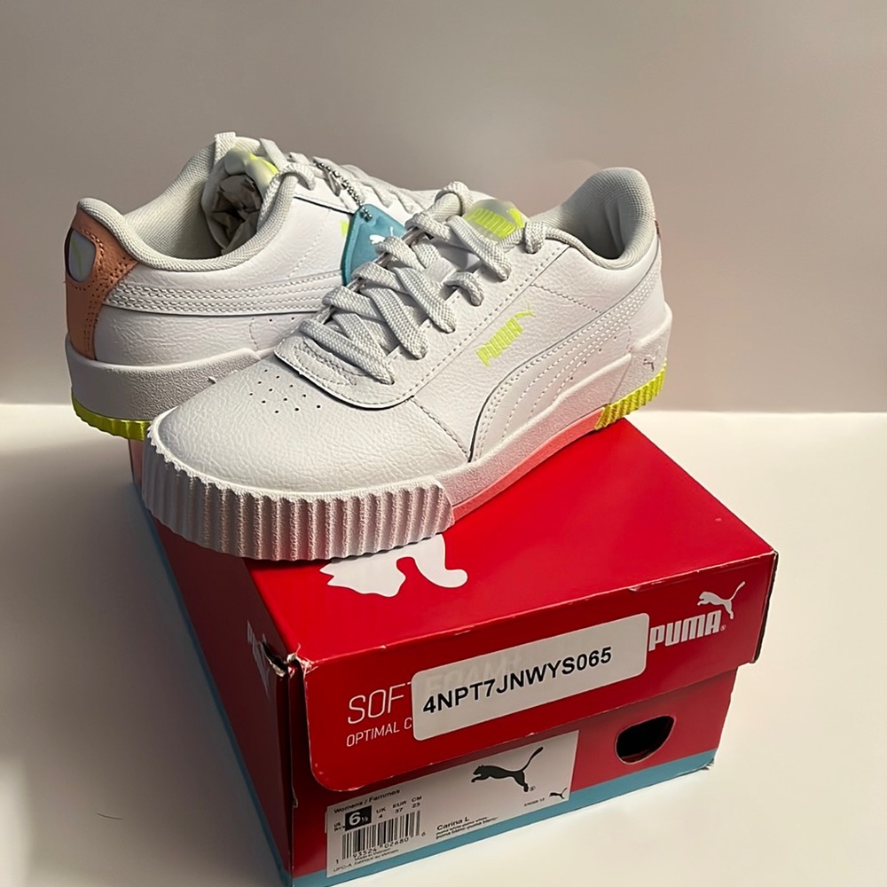 Puma Carina L white Women’s 6.5